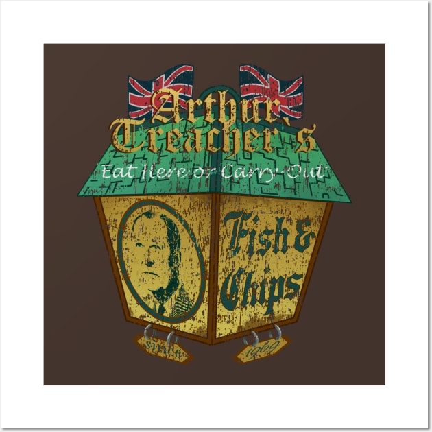 Arthur Treacher’s Fish & Chips 1969 Wall Art by vender